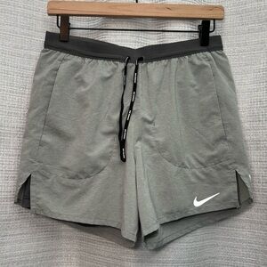 Nike | Gray Spandex Lined Running Athletic Shorts | S